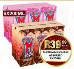 Take 'n Pay Super M Milkshake Assorted offer