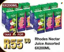 Take 'n Pay Rhodes Nectar Juice Assorted offer