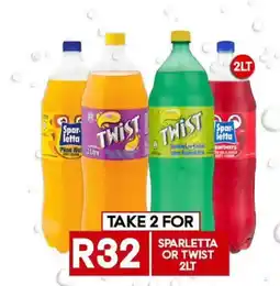 Take 'n Pay Sparletta or Twist 2LT offer