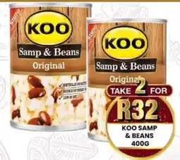 Take 'n Pay KOO Samp & Beans Original offer