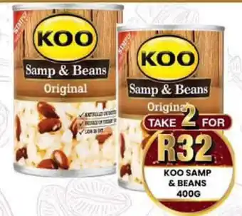 Take 'n Pay KOO Samp & Beans Original offer