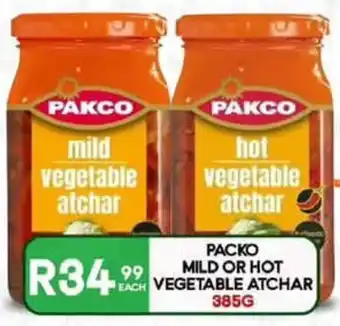 Take 'n Pay Pakco vegetable atchar offer