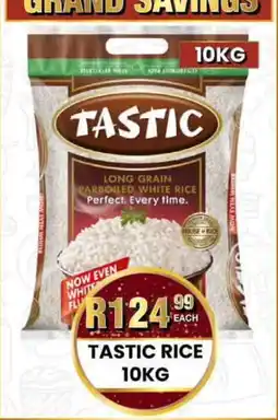 Take 'n Pay Tastic Long Grain Parboiled White Rice offer