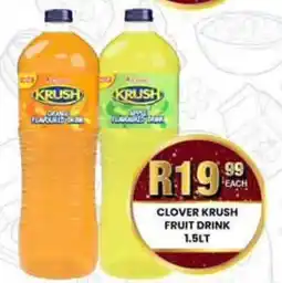 Take 'n Pay Clover Krush Fruit Drink offer