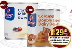 Take 'n Pay Clover Condensed Milk/Double Cream Caramel Dessert offer