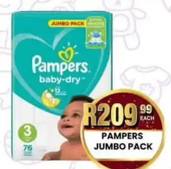 Take 'n Pay Pampers baby-dry offer