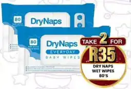 Take 'n Pay DryNaps Everyday Baby Wipes offer