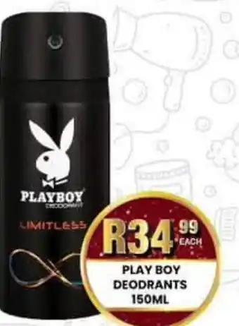 Take 'n Pay Playboy Deodorants offer