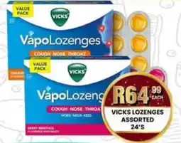 Take 'n Pay Vicks Lozenges Assorted offer