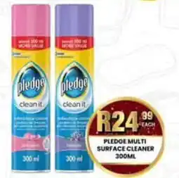 Take 'n Pay Pledge Multi Surface Cleaner offer