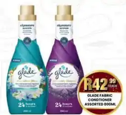 Take 'n Pay Glade Fabric Conditioner Assorted offer