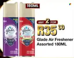 Take 'n Pay Glade Air Freshener Assorted offer