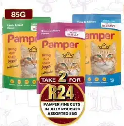 Take 'n Pay Pamper Fine Cuts in Jelly Pouches Assorted offer