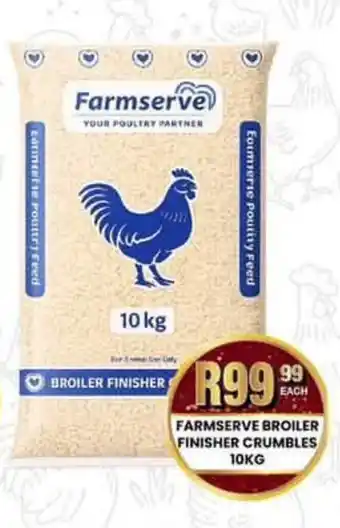 Take 'n Pay Farmserve Broiler Finisher Crumbles offer