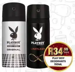 Take 'n Pay Play boy deodrants offer