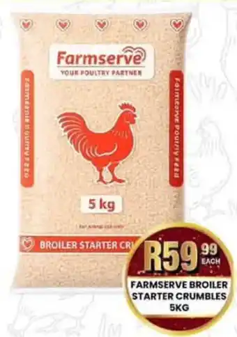 Take 'n Pay Farmserve broiler starter crumbles offer