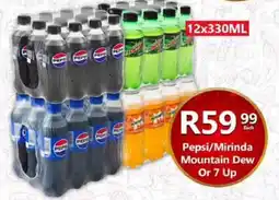 Take 'n Pay Pepsi/Mirinda Mountain Dew Or 7 Up offer