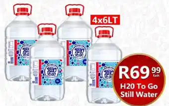 Take 'n Pay H20 To Go Still Water offer