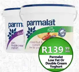 Take 'n Pay Parmalat Low Fat Or Double Cream Yoghurt offer