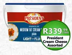 Take 'n Pay President Cream Cheese Assorted offer