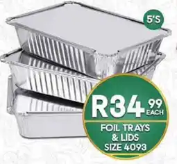 Take 'n Pay Foil Trays & Lids offer