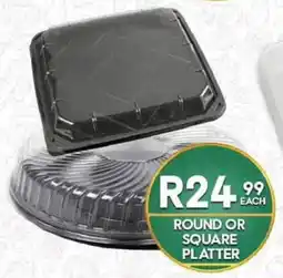 Take 'n Pay Round or Square Platter offer