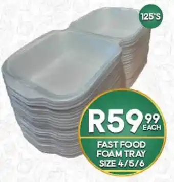 Take 'n Pay Fast Food Foam Tray offer