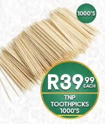 Take 'n Pay TNP TOOTHPICKS 1000'S offer