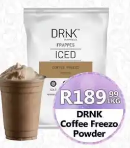 Take 'n Pay DRNK Coffee Freezo Powder offer