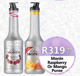 Take 'n Pay Monin Raspberry Or Mango Puree offer