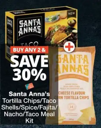 Santa Anna's Tortilla Chips/ Taco Shells/ Spice/ Fajita/ Nacho/Taco Meal Kit