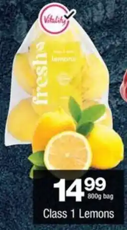 Checkers Vitality fresh lemons offer