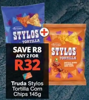 Truda Stylos Tortilla Corn Chips