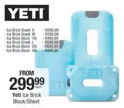 Checkers Yeti Ice Brick Block/Sheet offer