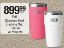Checkers Yeti Stainless Steel Stacking Mug offer