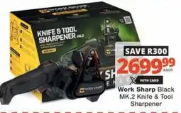 Checkers Work Sharp Black MK.2 Knife & Tool Sharpener offer