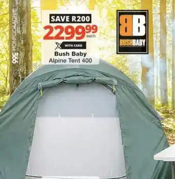 Bush Baby Alpine Tent 400