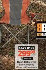 Checkers Over size camping chair offer
