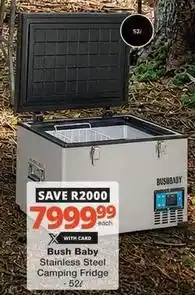 Checkers Stainless steel camping fridge offer