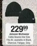 Checkers Cable beanie offer