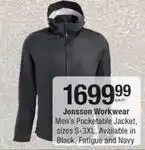 Checkers Men's pocketable jacket offer