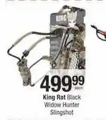 Checkers Black widow hunter slingshot offer
