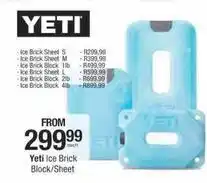 Checkers Ice brick block/sheet offer