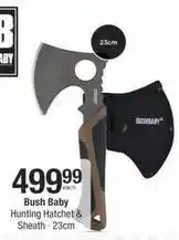 Checkers Hunting hatchet & sheath offer