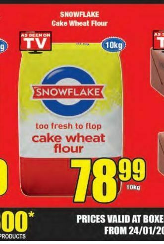 Snowflake wheat flour