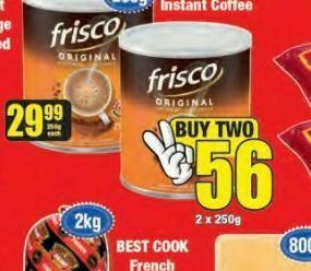 Boxer Frisco coffee 2 offer