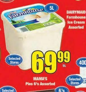 Boxer Farmhouse ice cream offer
