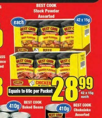 Boxer Best cook stock powder offer