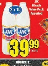 Boxer Jik bleach offer