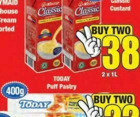 Boxer Clover classic custard 2 offer